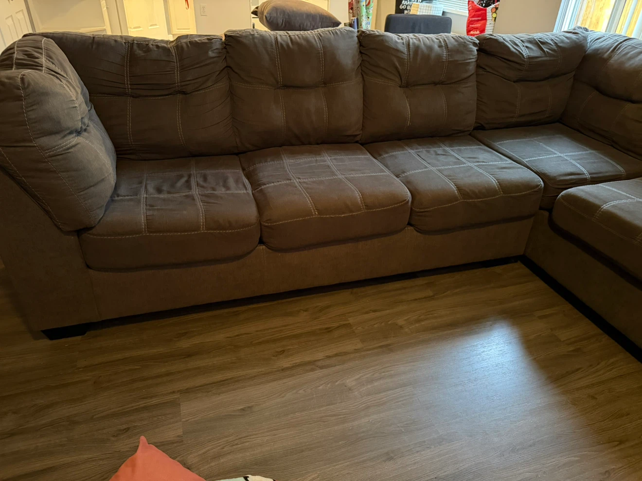Grey sectional - photo 5