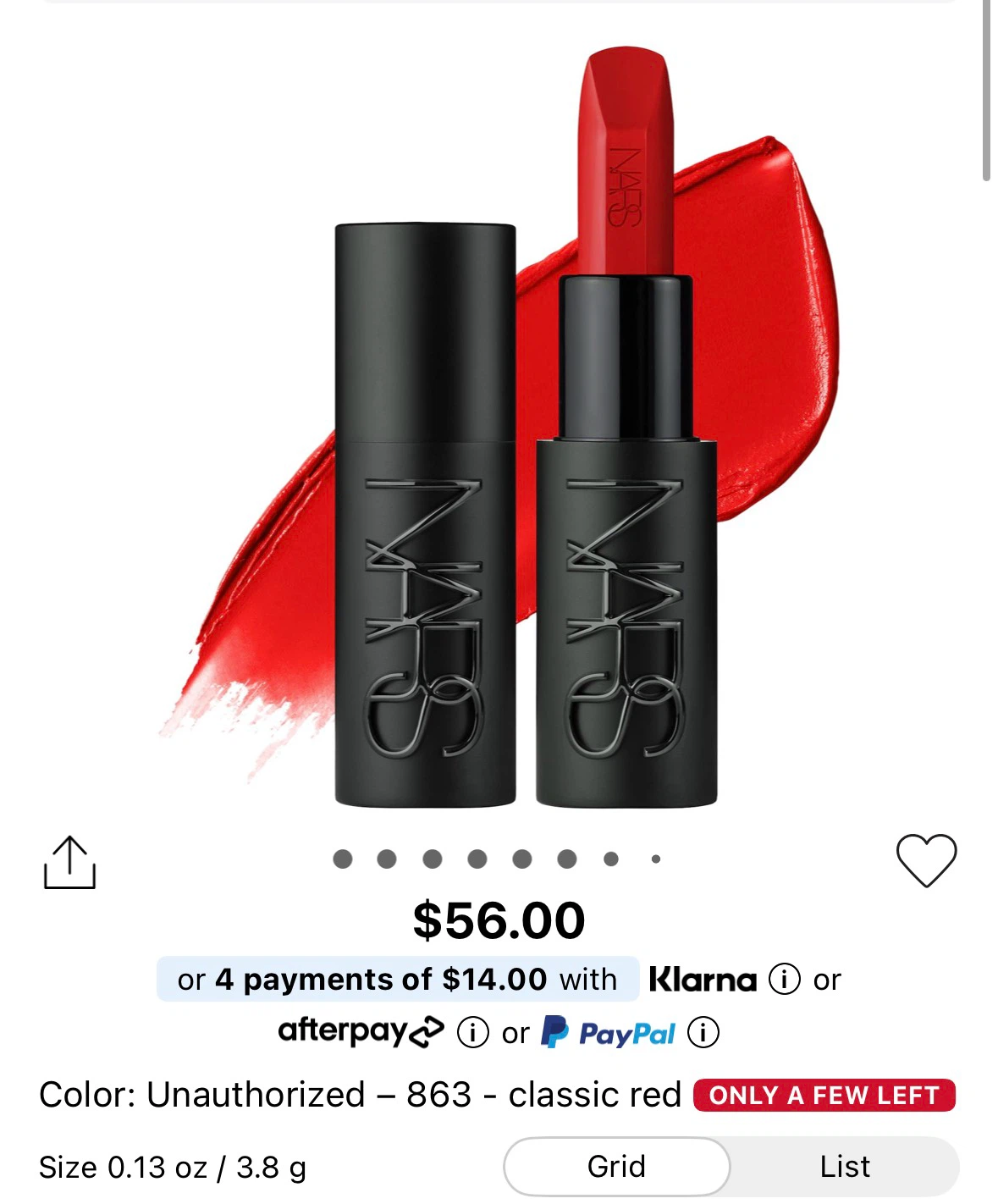 Nars travel size lip bundle (new ) - photo 4