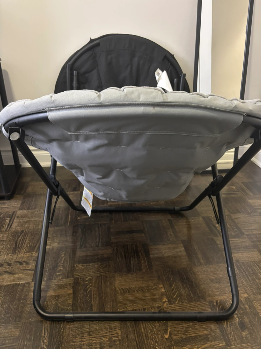 Grey Saucer Chair - photo 3