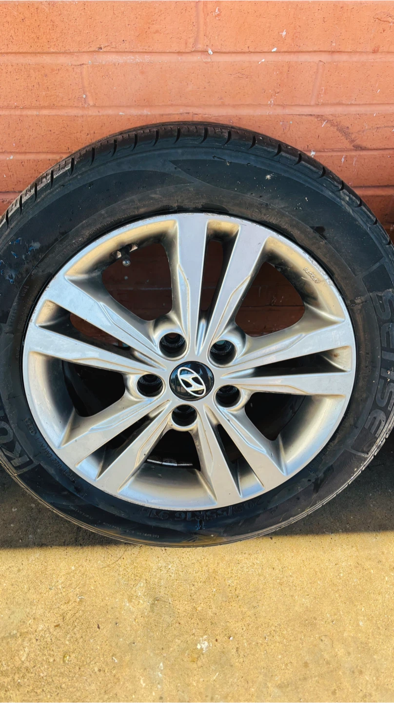 16" OEM Hyundai Elantra Alloy Wheels – 2017/2018 – Set of 4 - photo 3