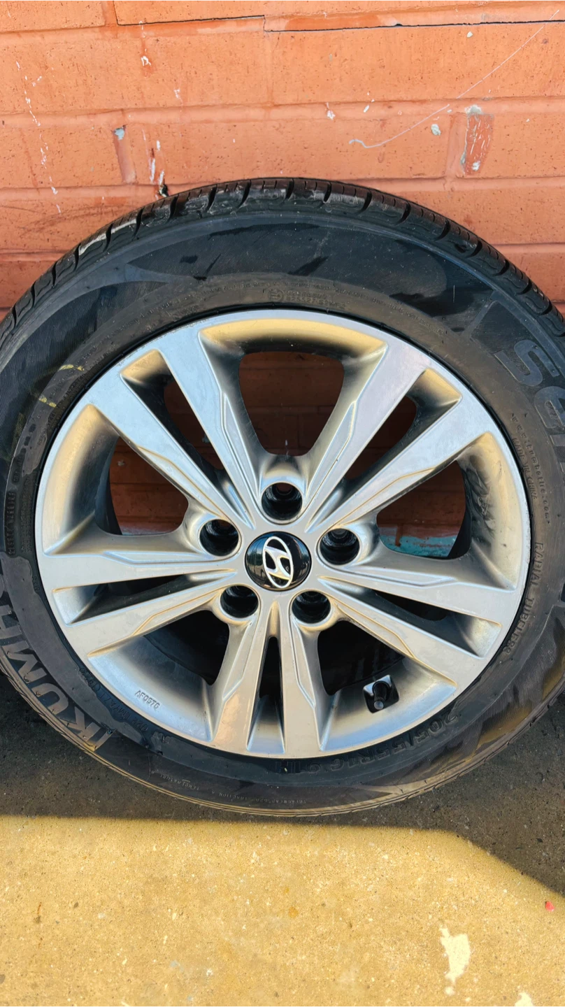16" OEM Hyundai Elantra Alloy Wheels – 2017/2018 – Set of 4 - photo 5