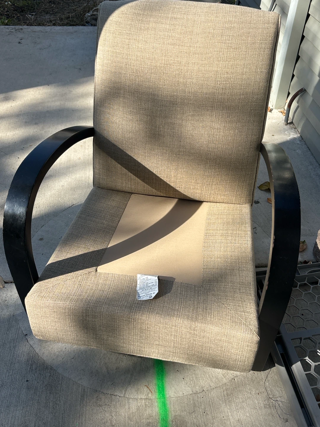 Chair needs a cushion otherwise good condition