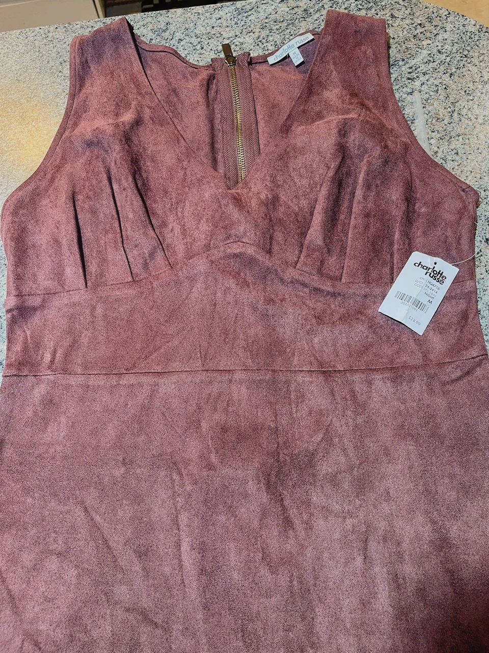 Charlotte Russe Suede-Look Dress - photo 5