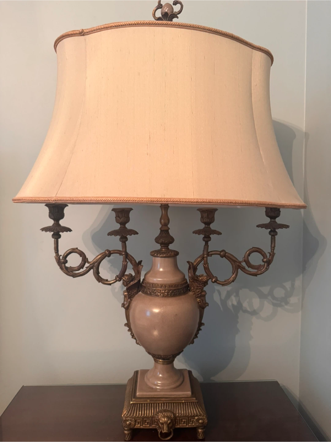 Vintage Style Ornate Table Lamp (2 pieces)