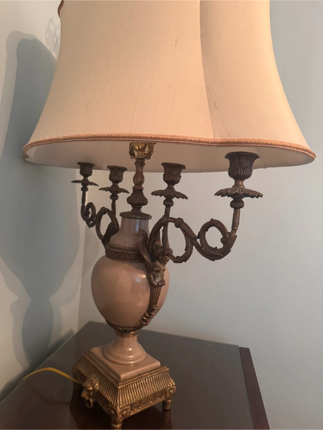 Vintage Style Ornate Table Lamp (2 pieces) - photo 4