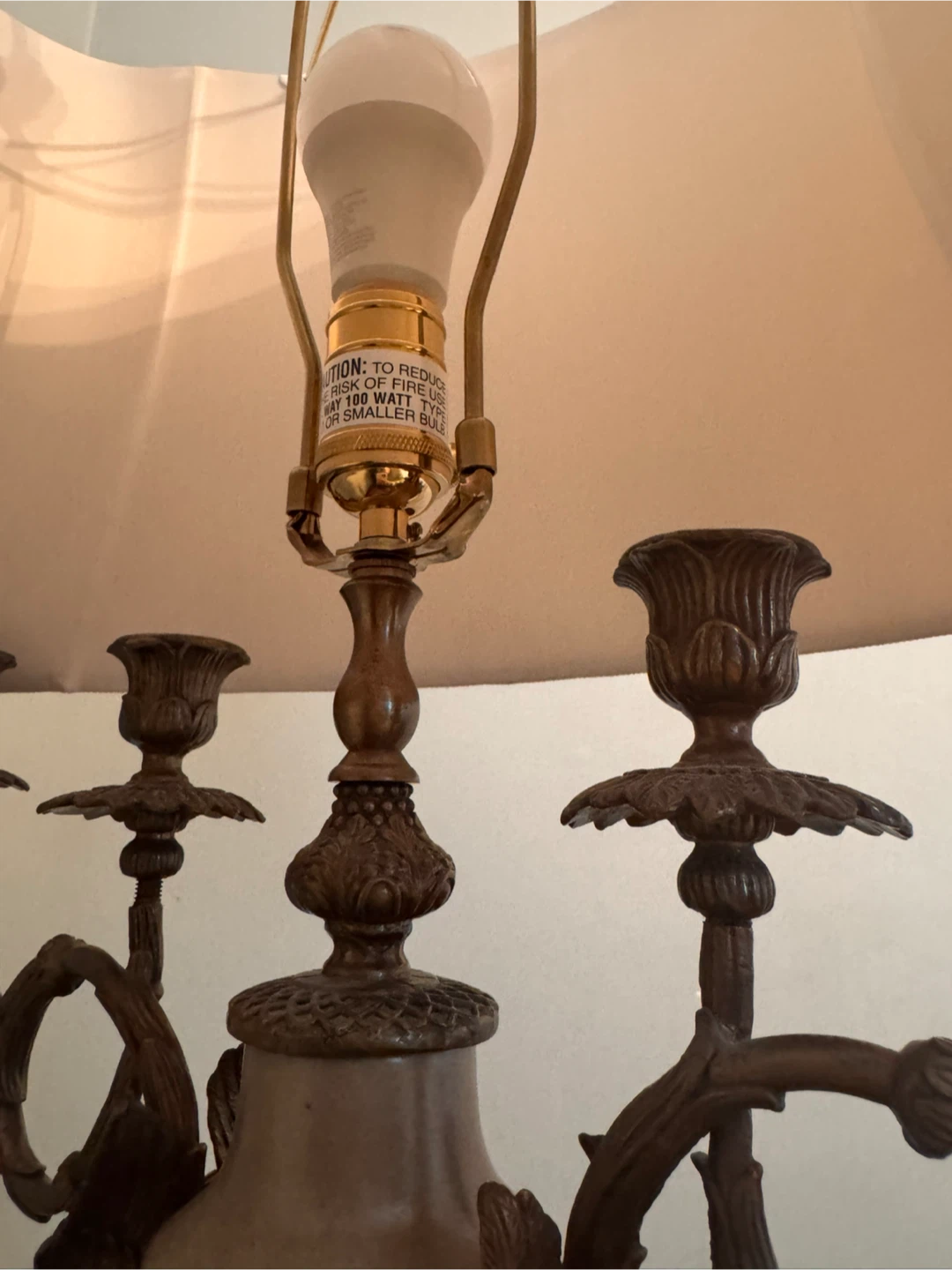 Vintage Style Ornate Table Lamp (2 pieces) - photo 5