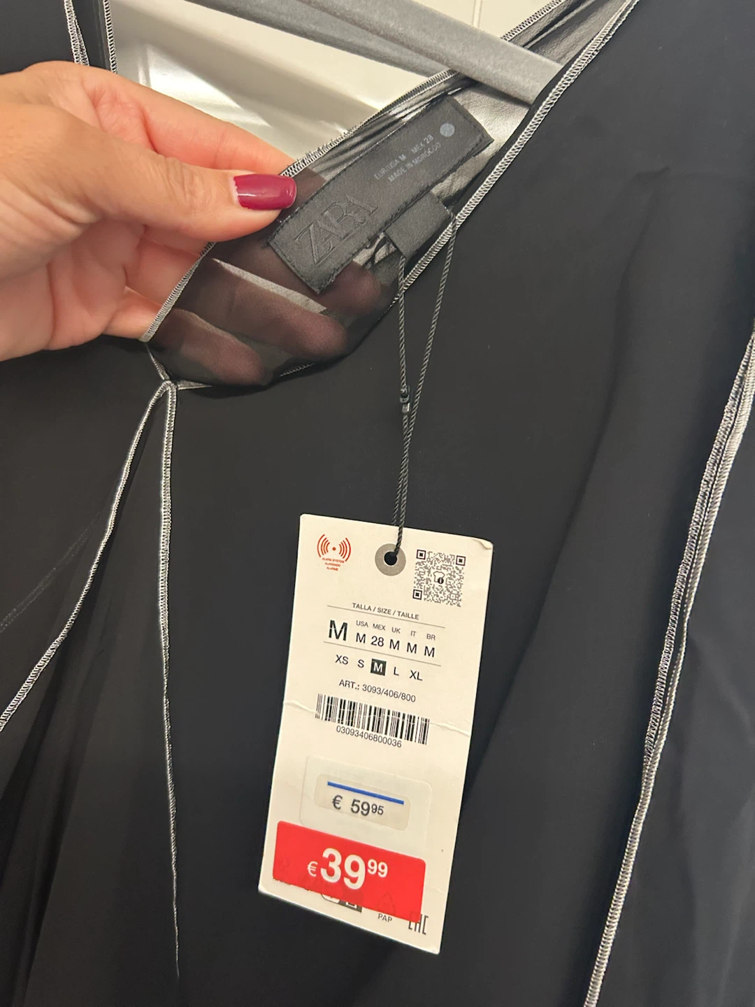 ZARA Women's Black Layered Sleeveless Top - photo 5
