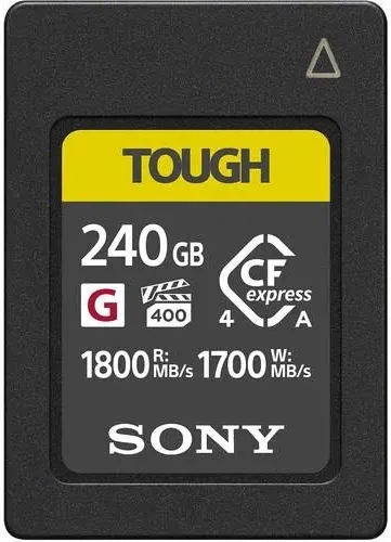 Sony 240GB TOUGH CFexpress Type A Memory Card