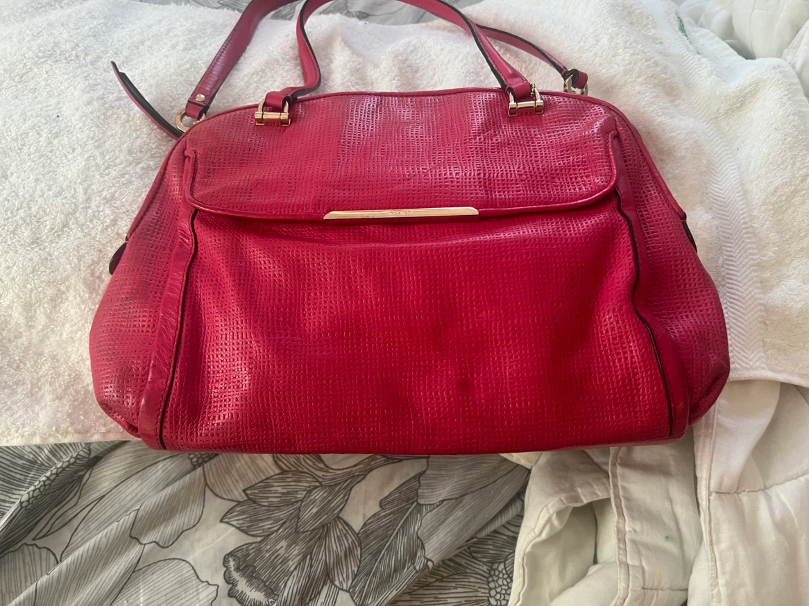 Hot Pink Coach Handbag - photo 4