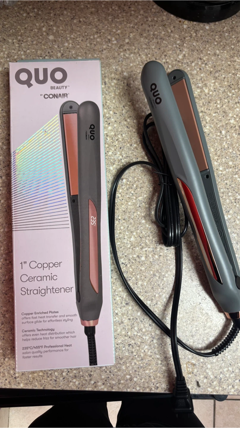 Quo Beauty by Conair 1" Copper Ceramic Straightener - photo 3