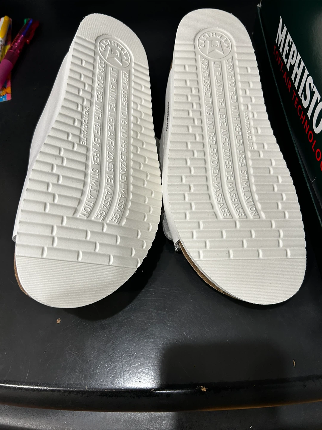 Mephisto Hazina White Sandals Size 38 - photo 3