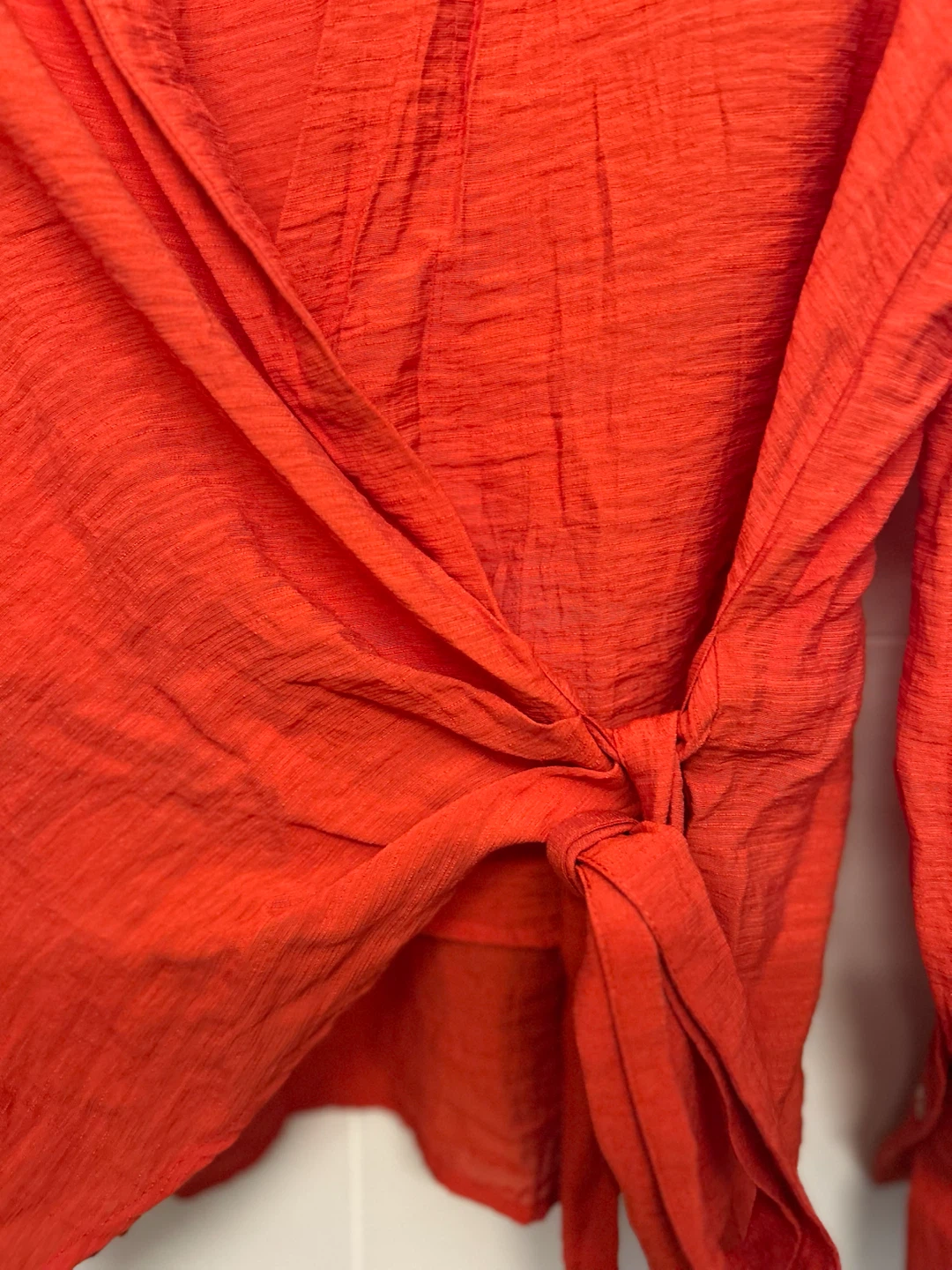 MNG Red Wrap Shirt - photo 2