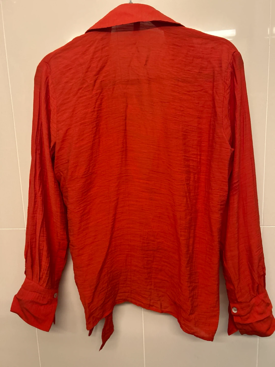 MNG Red Wrap Shirt - photo 4