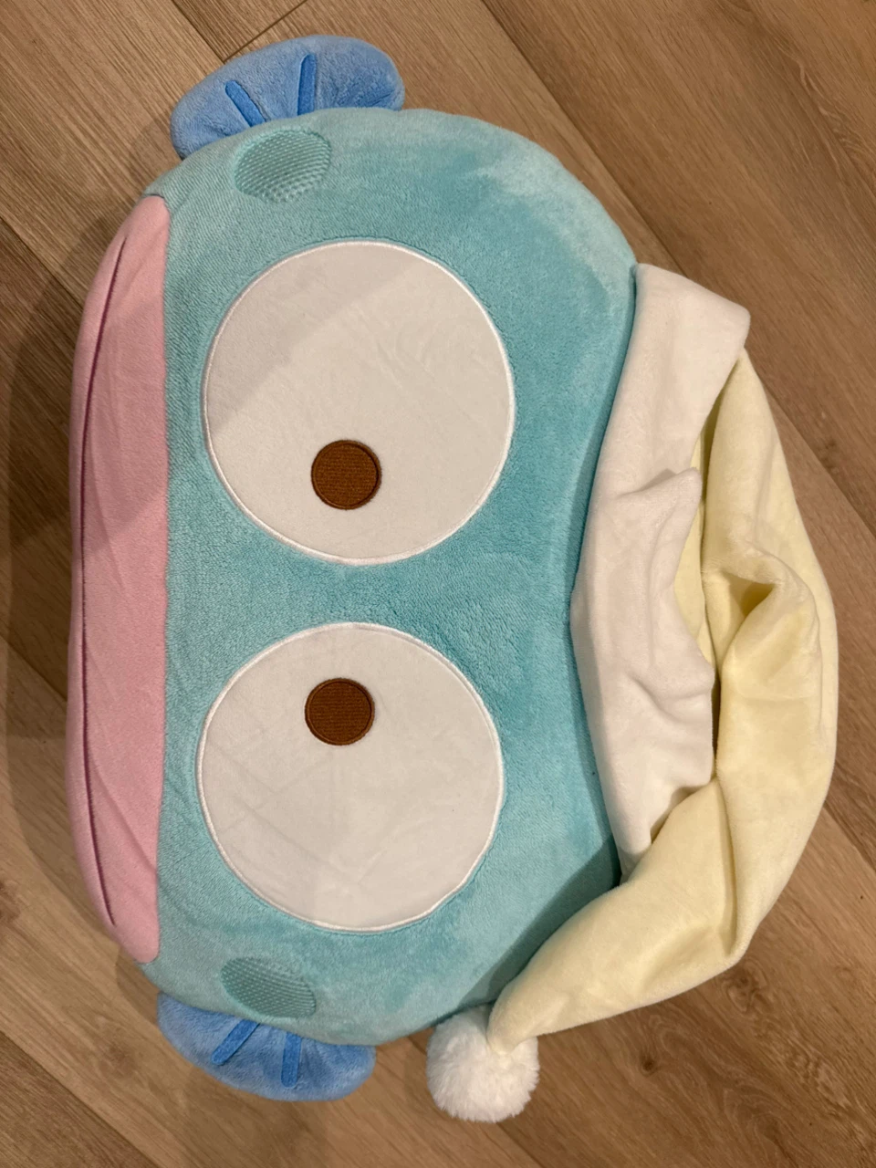 Sanrio Hangyodon Plush Cushion with Bluetooth Speaker - photo 2