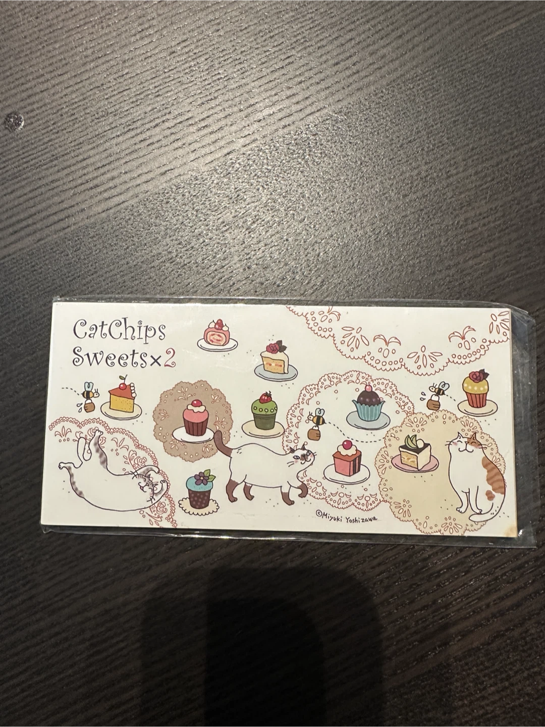 Miyuki Yoshizawa CatChips Sweets x 2 Memo Pad