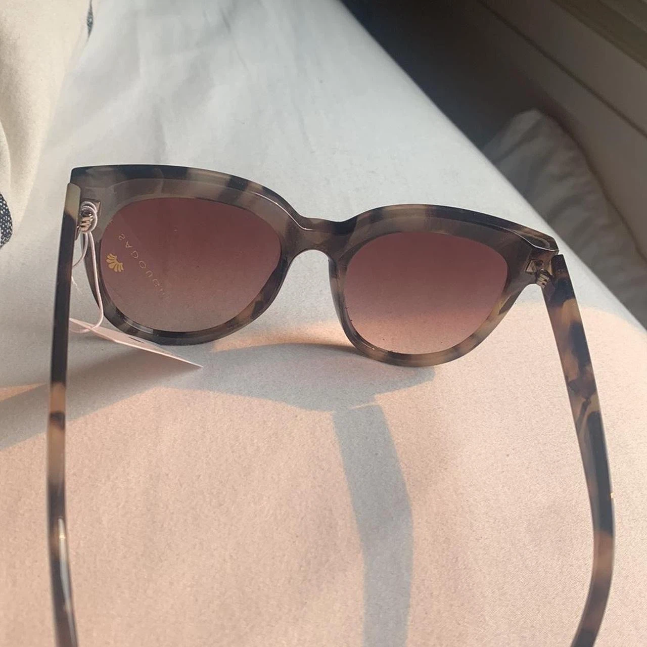 Lele Sadoughi Tortoiseshell Sunglasses - photo 3