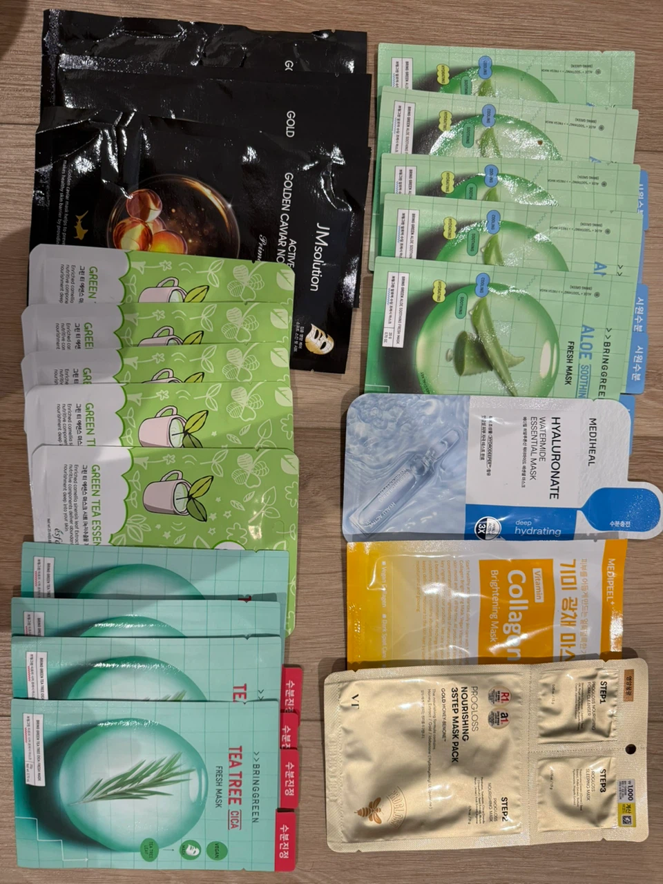 Assorted K-Beauty Sheet Masks Bundle
