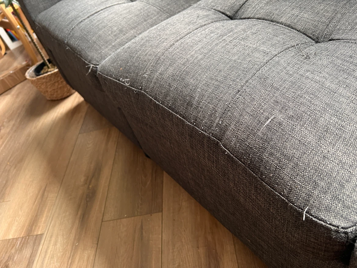Gray modular sofa (5-seat) - photo 4