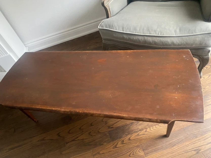 Mid Century Teak Long Coffee Table - photo 4