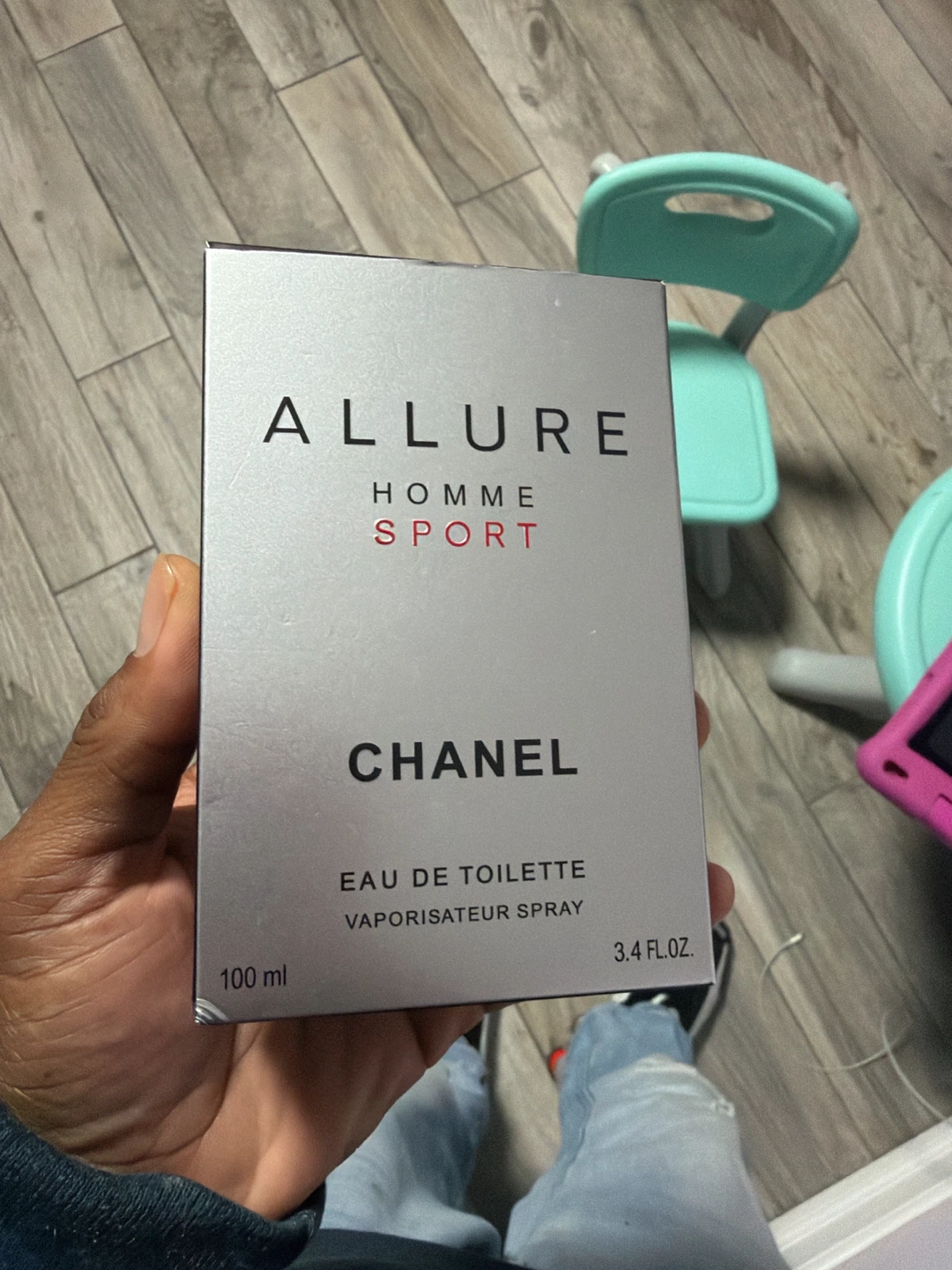 Chanel Allure Homme Sport Eau de Toilette 3.4 fl oz