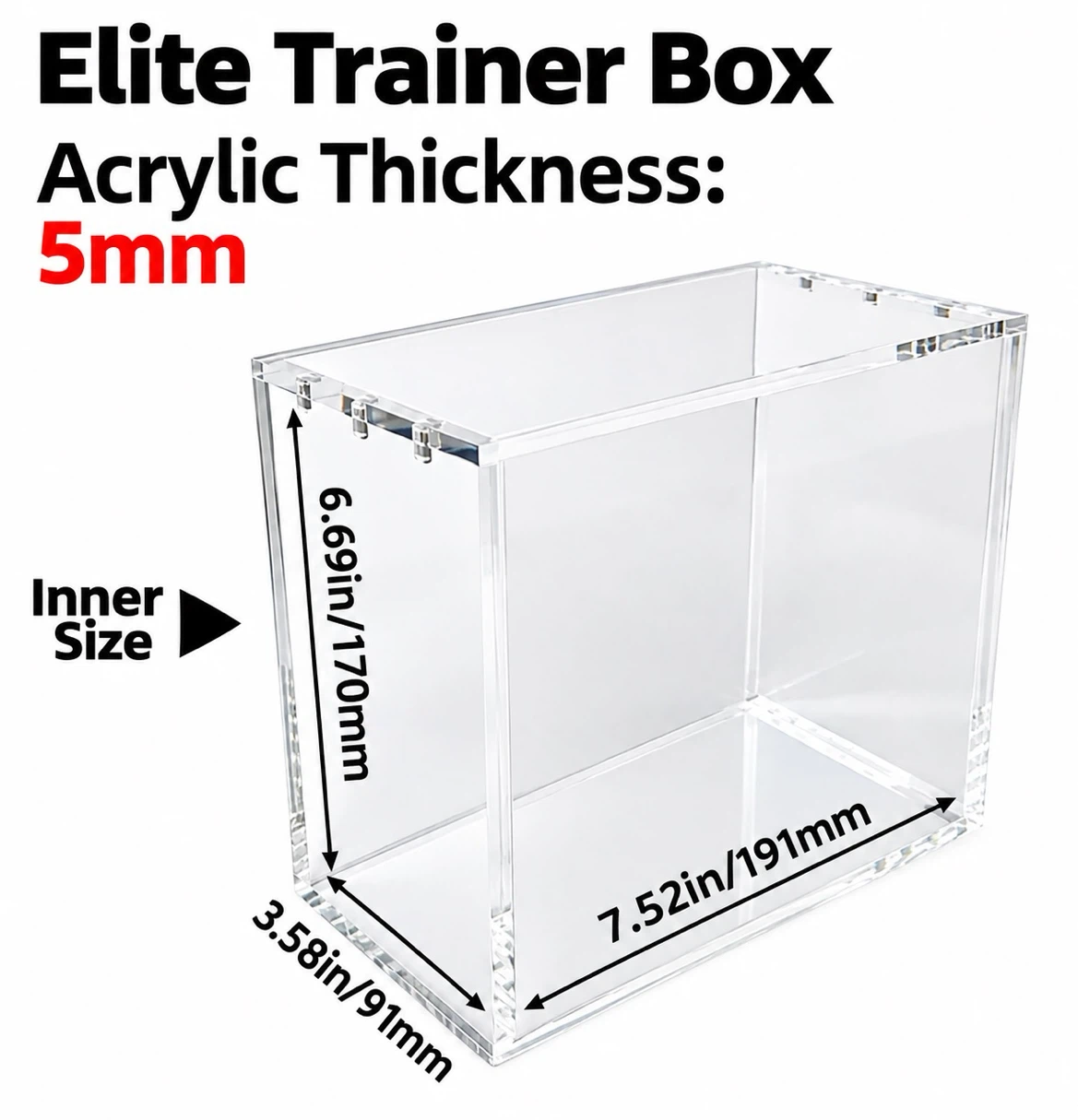Acrylic Case for Elite Trainer Box