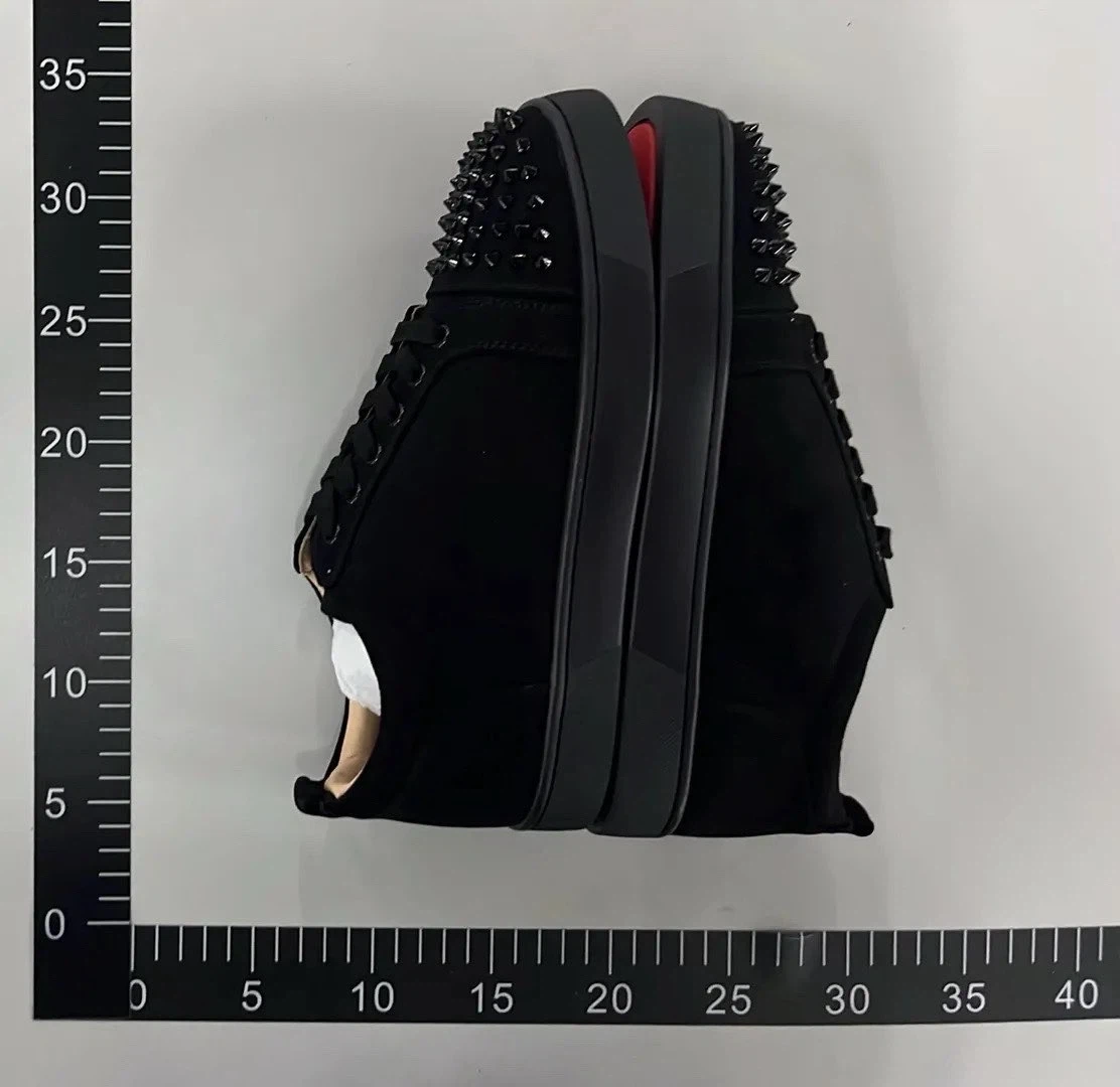 Christian Louboutin Lou Spikes Orlato Flat Shoes - photo 4