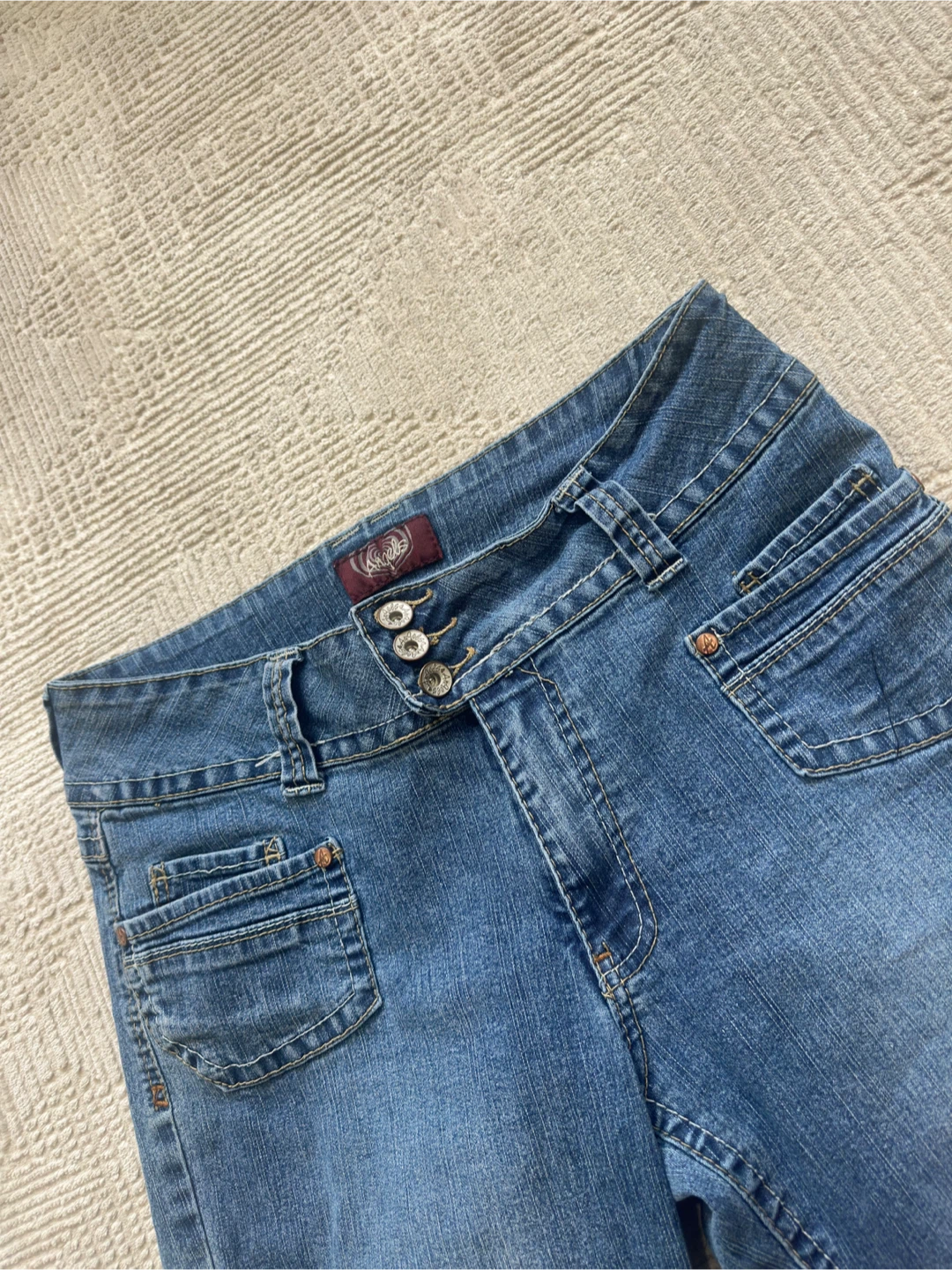 y2k Angels Jeans Size 10 - photo 2