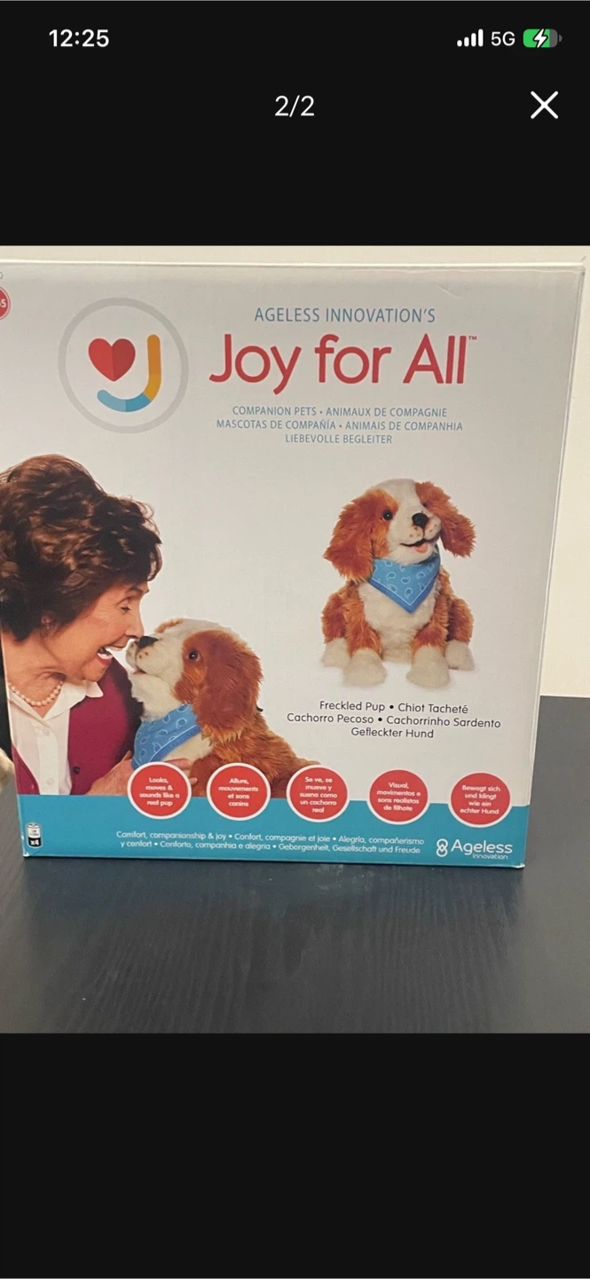 Ageless Innovation Joy for All Freckled Pup