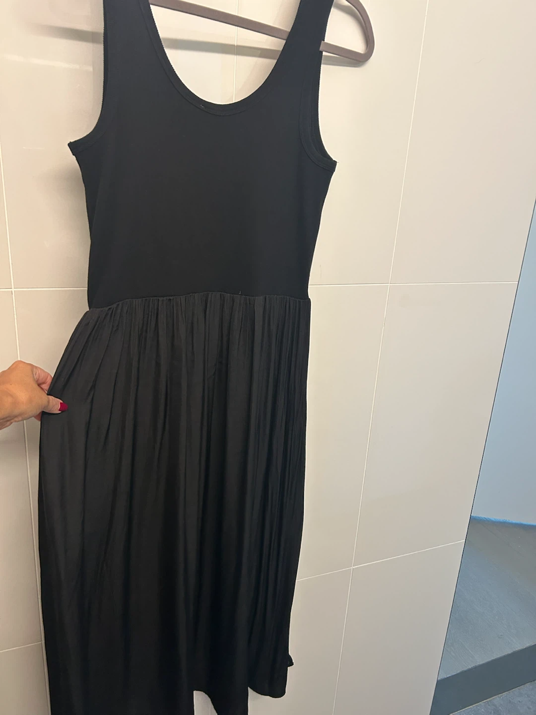 Galeries Lafayette  Paris Black Sleeveless Dress - photo 3
