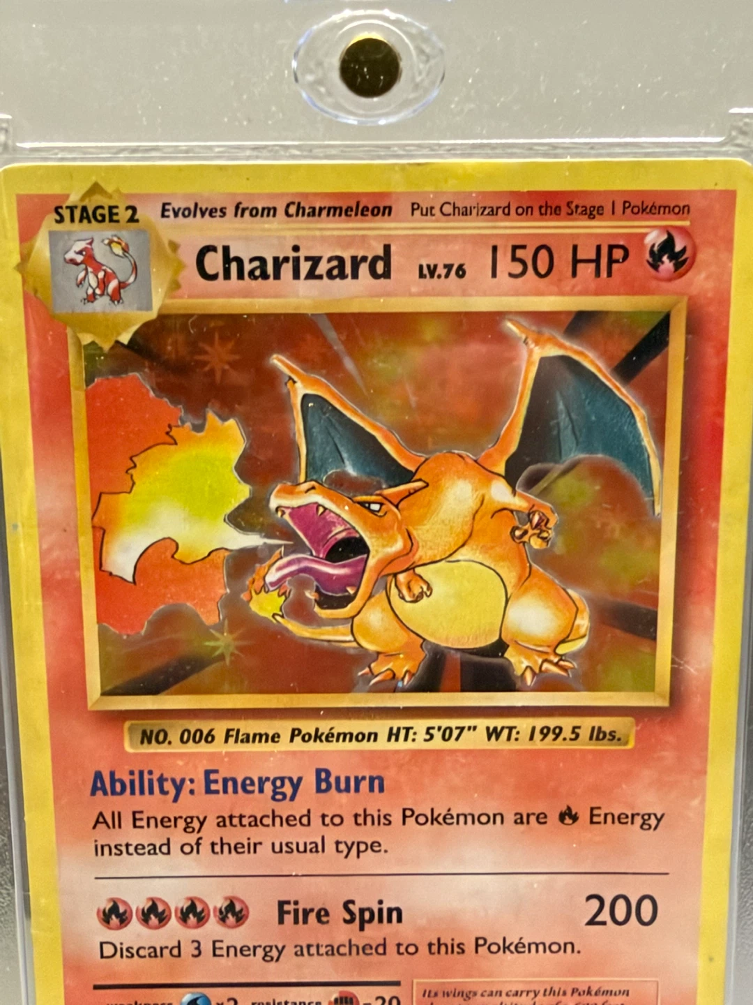 Charizard Evolutions Holo Rare MP/HP - photo 3