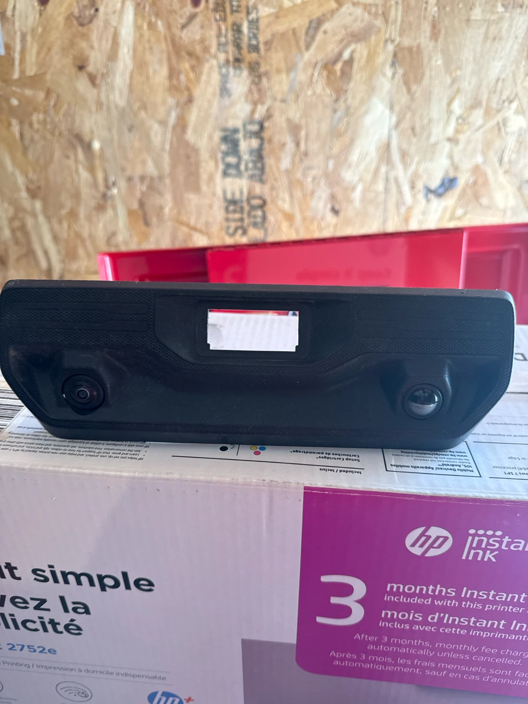 Black Automotive Tailgate Backup Camera Silverado 2020