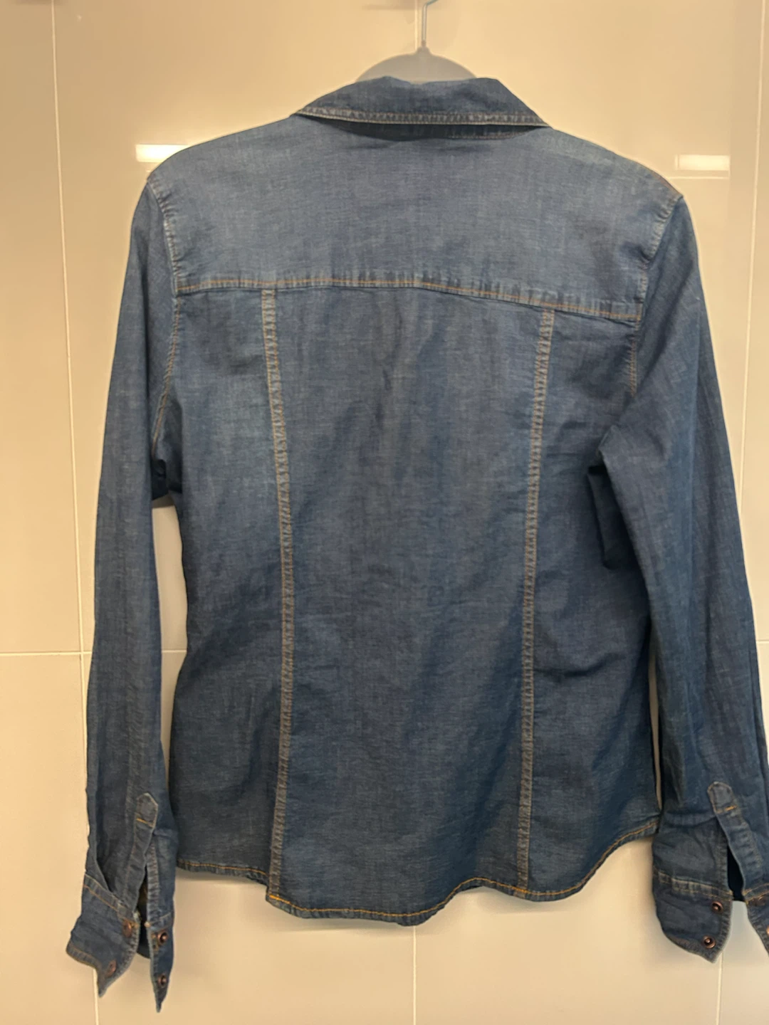 GUESS Denim Button-Down Shirt - photo 2