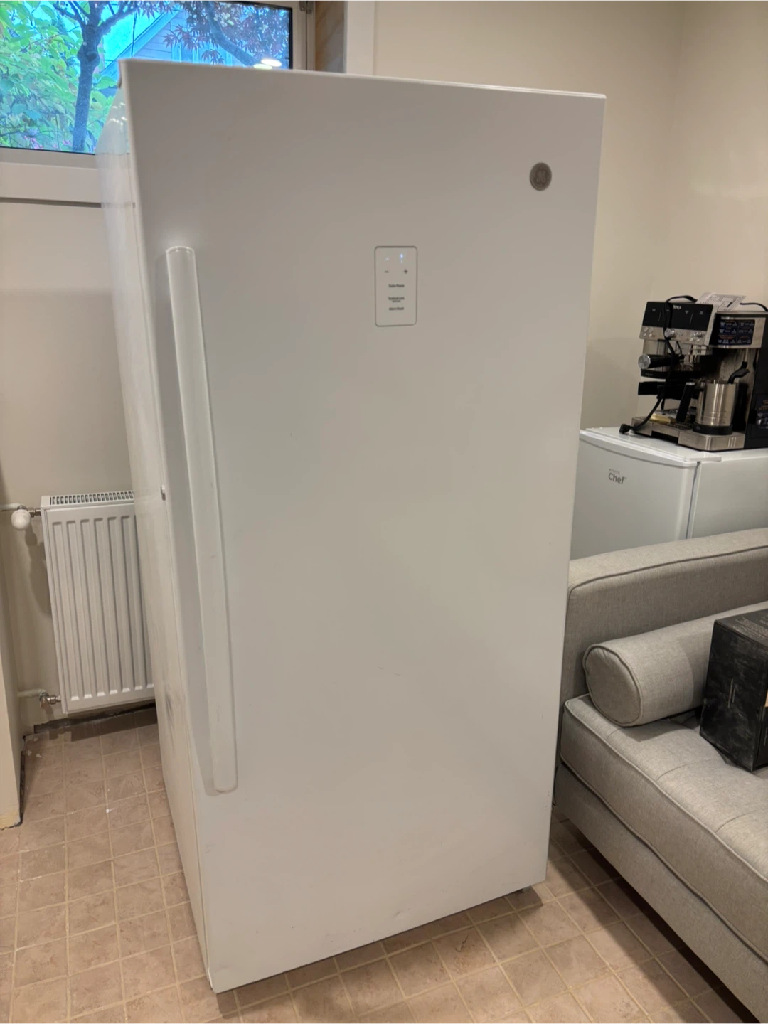 Upright Frost-Free GE Freezer