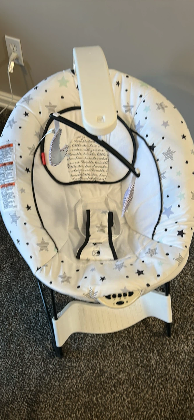 Fisher-Price Baby Bouncer with Stars Pattern