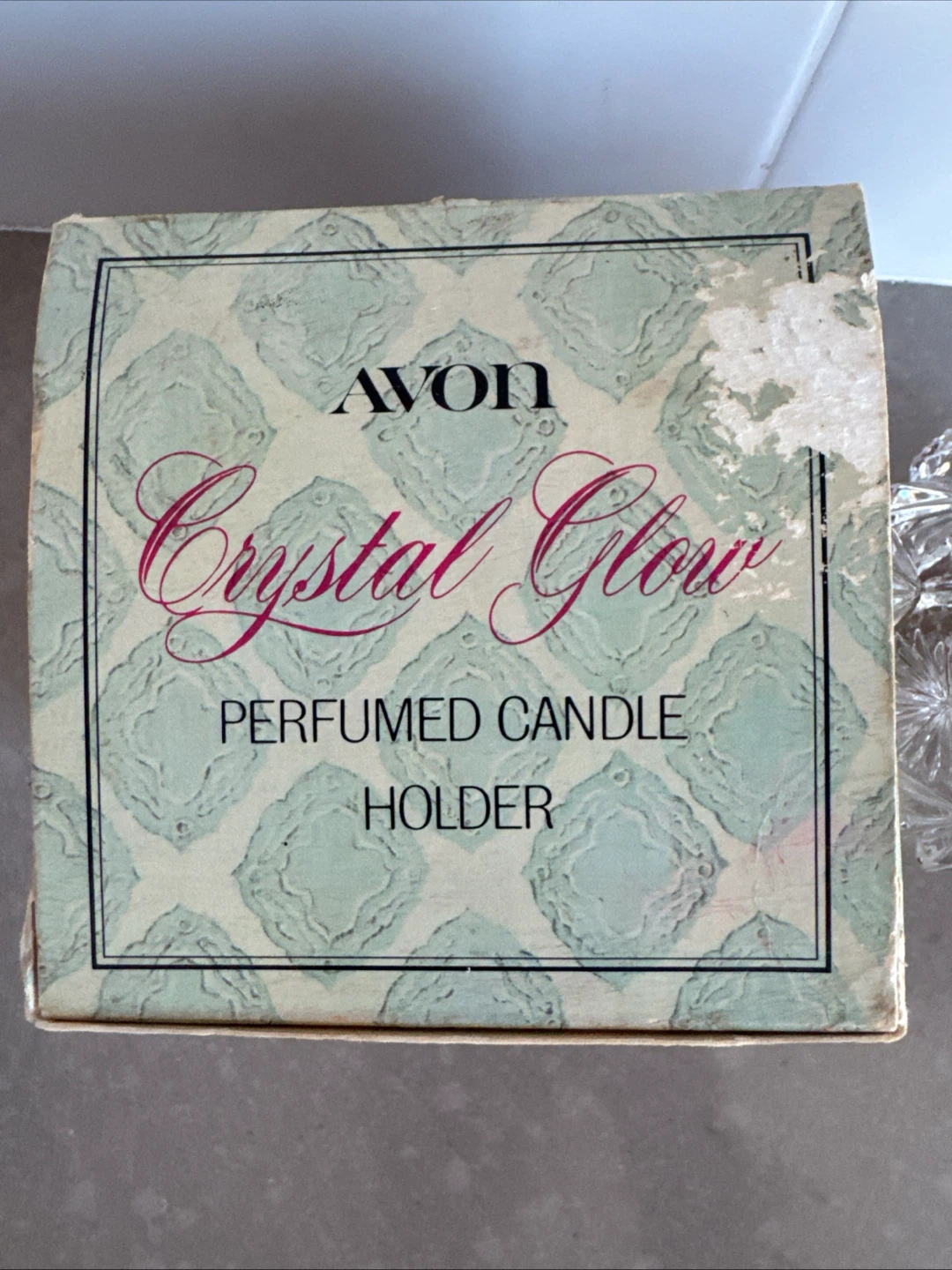 Avon Crystal Glow Perfumed Candle Holder - photo 2