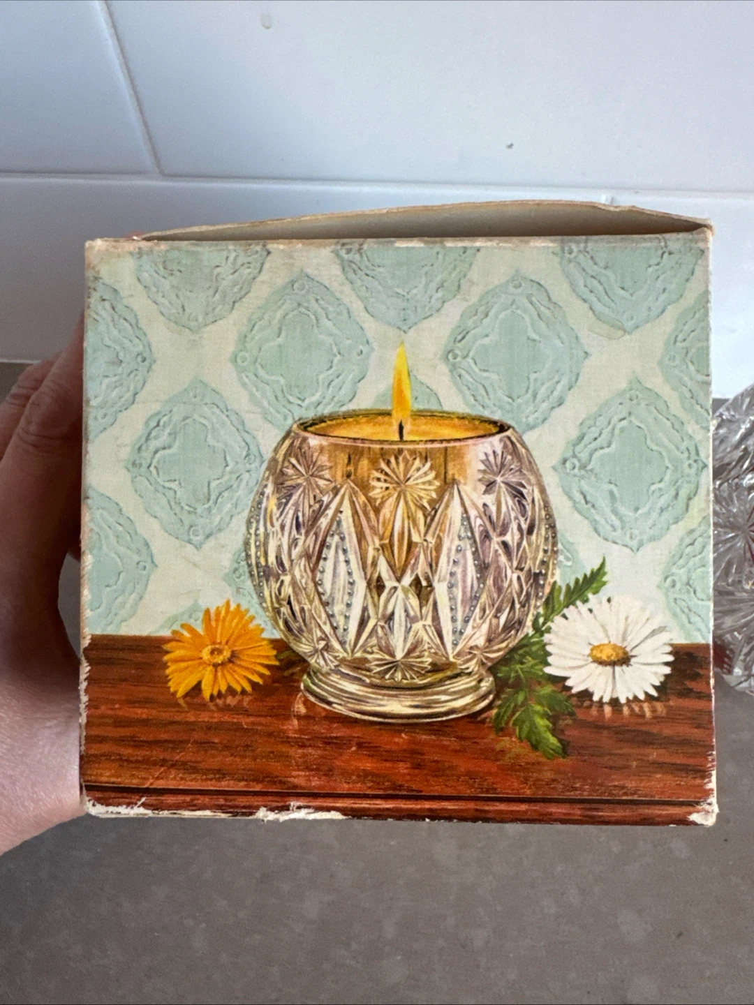 Avon Crystal Glow Perfumed Candle Holder - photo 4