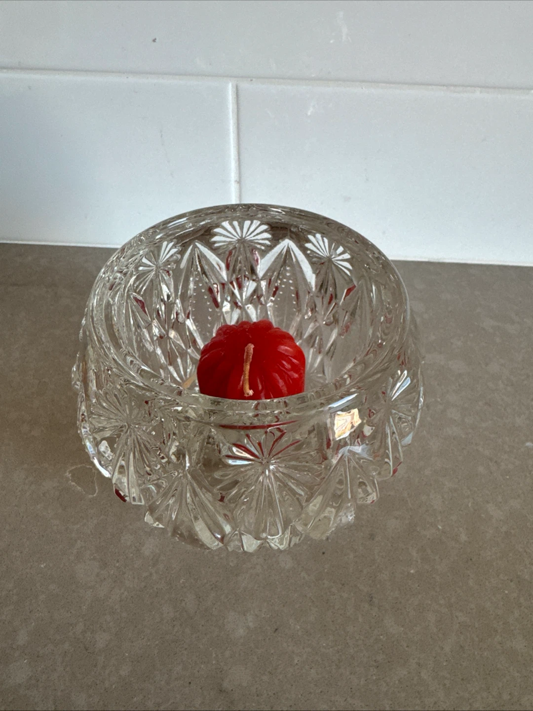 Avon Crystal Glow Perfumed Candle Holder - photo 5