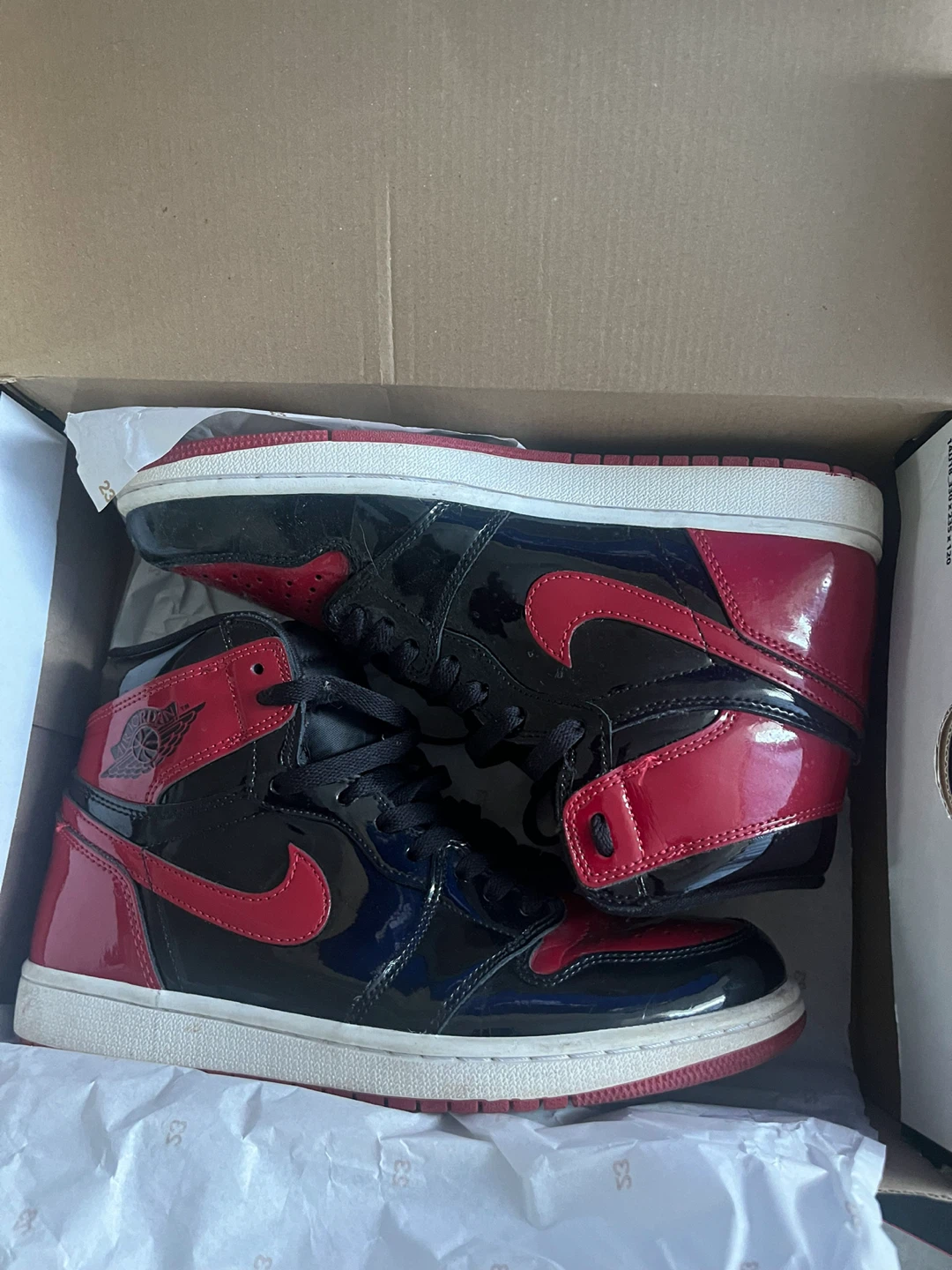 Nike Air Jordan 1 Patent Bred