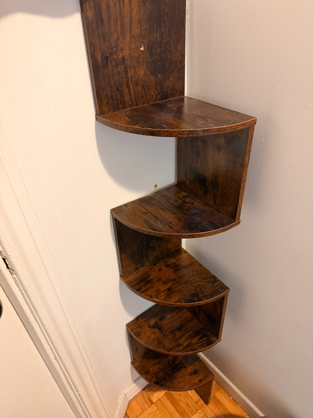 5-Tier Wall Mounted Corner Shelf - photo 2