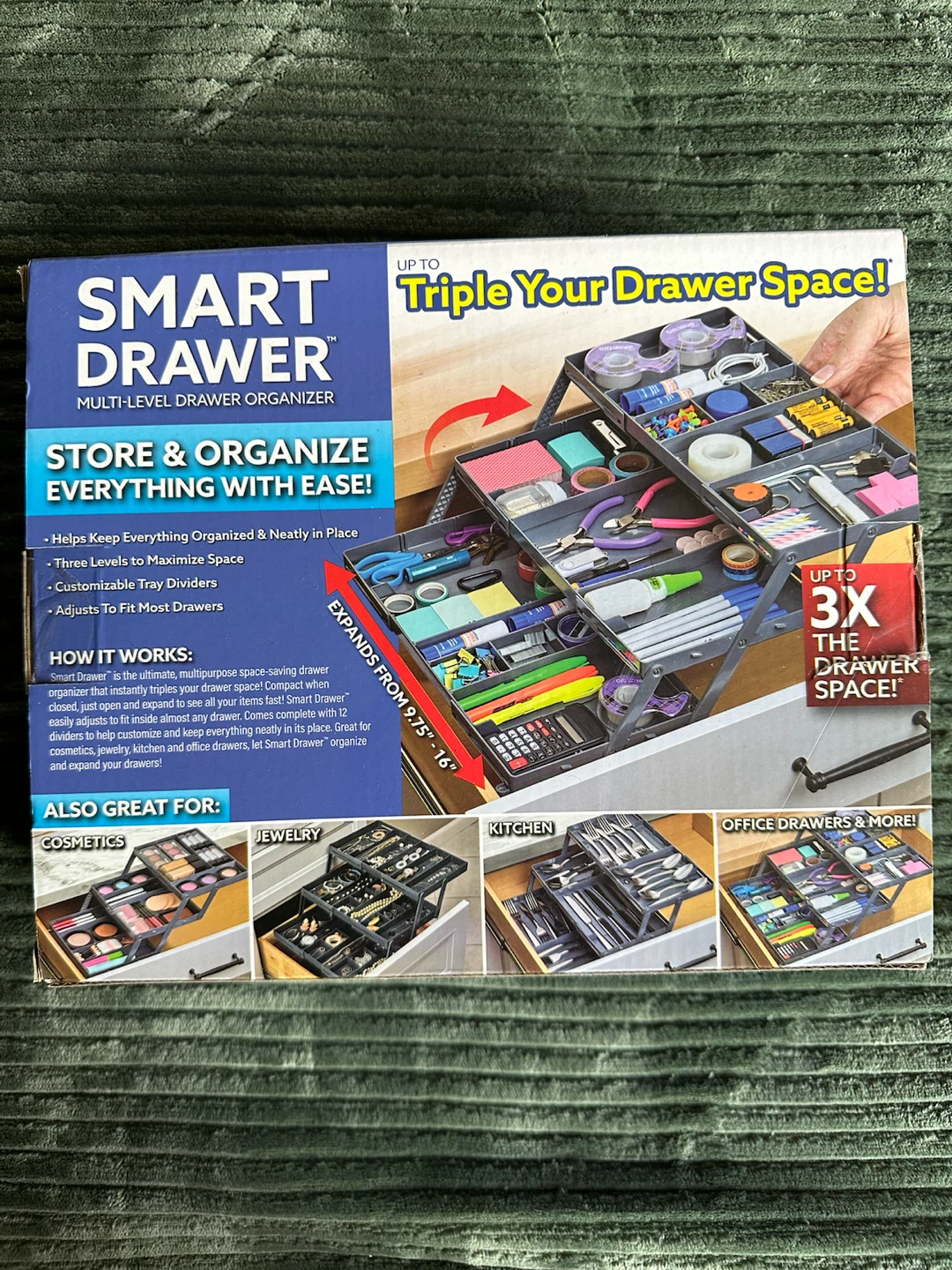 Smart Drawer Multi-Level Drawer Organizer