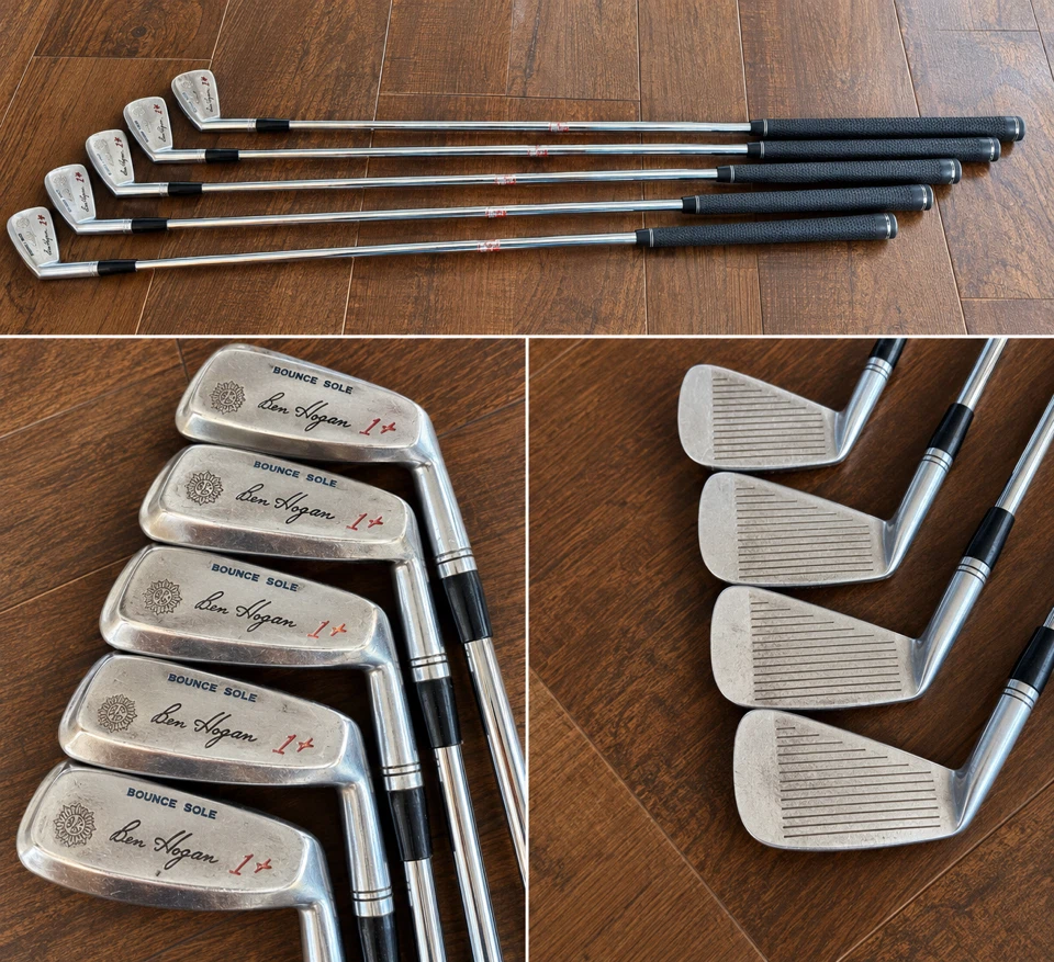 Vintage Ben Hogan Bounce Sole Golf Irons Set of 5 $40 OBO