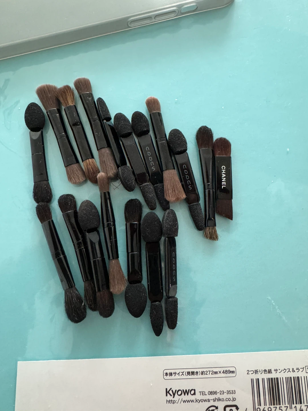 Assorted Luxury Brand Eyeshadow Applicators