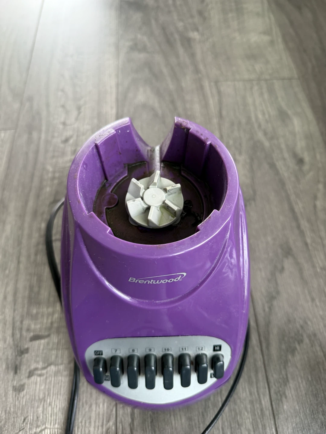 Brentwood 12-Speed Purple Blender - photo 2