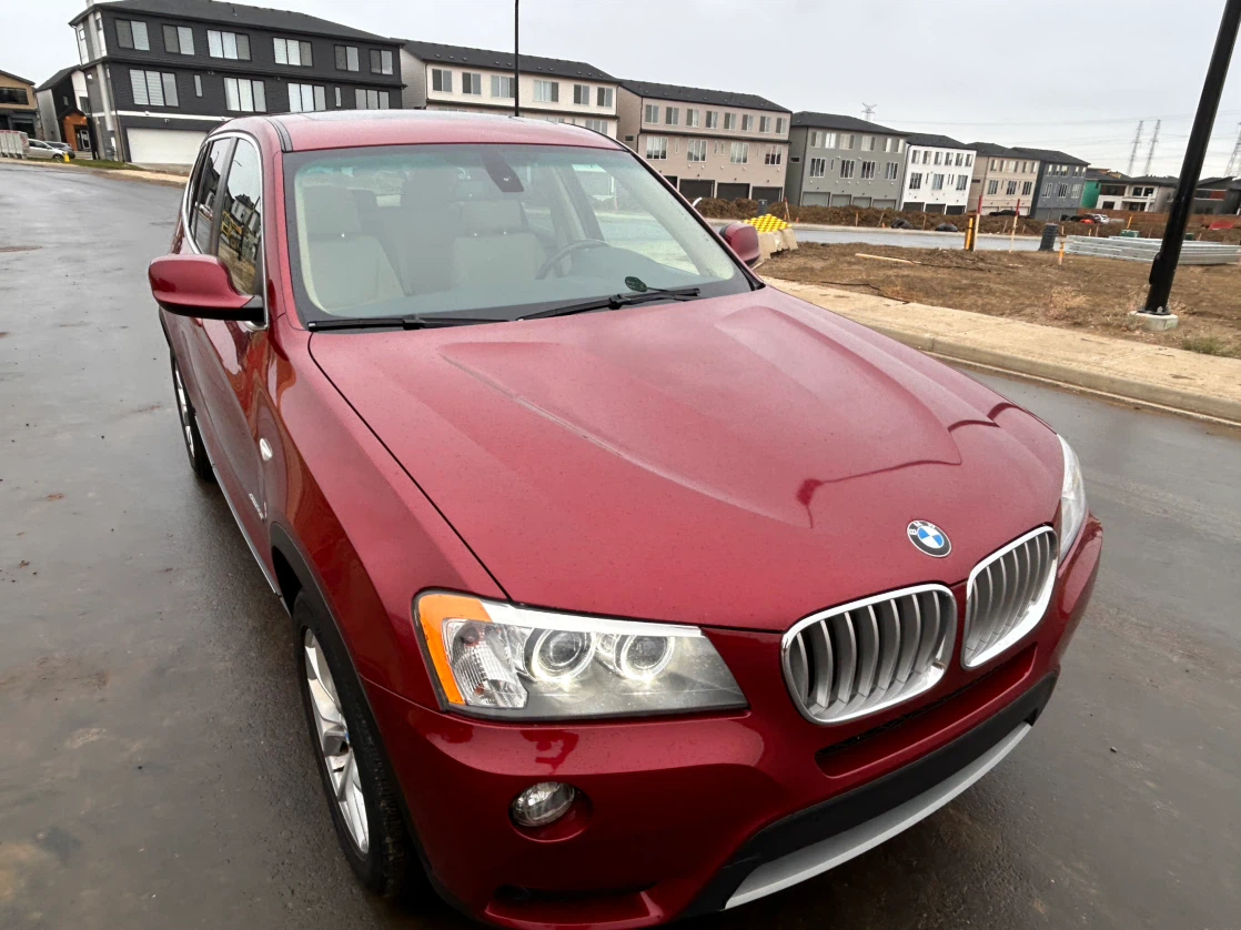 2011 BMW X3 xDrive28i Red SUV - photo 2