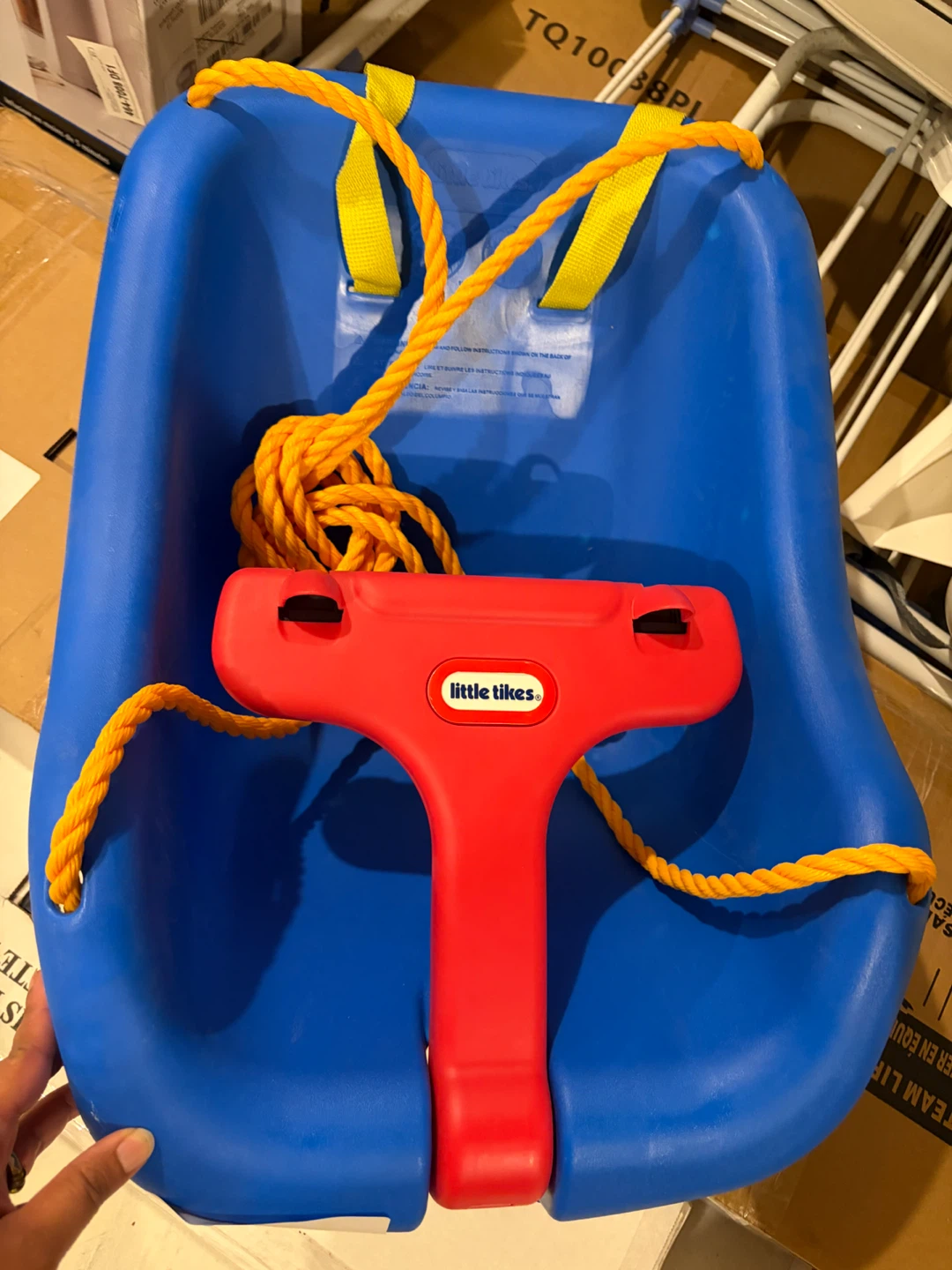 Little Tikes Blue and Red Toddler Swing