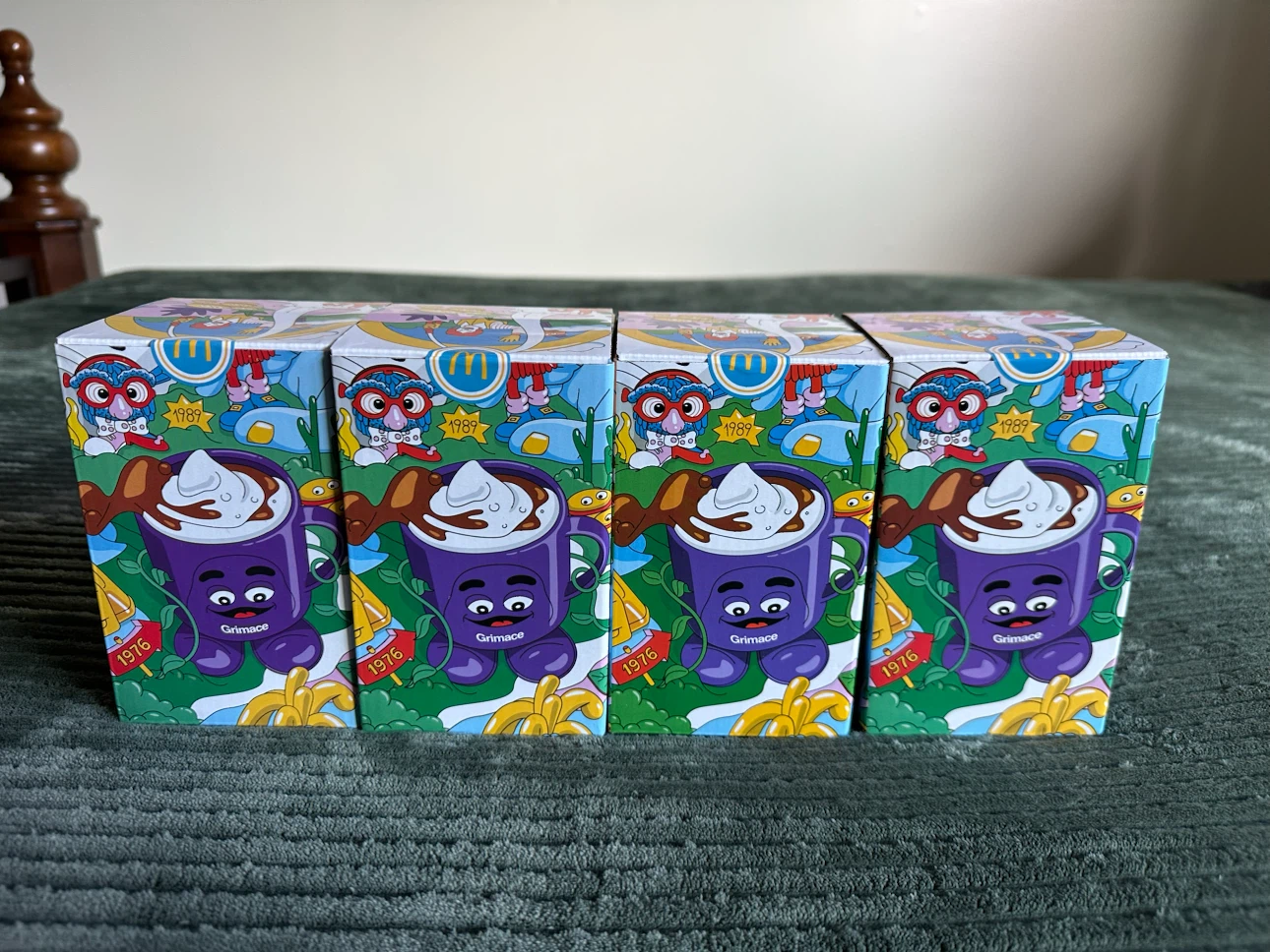 McDonald's Collector's Edition Grimace Drinking Glass