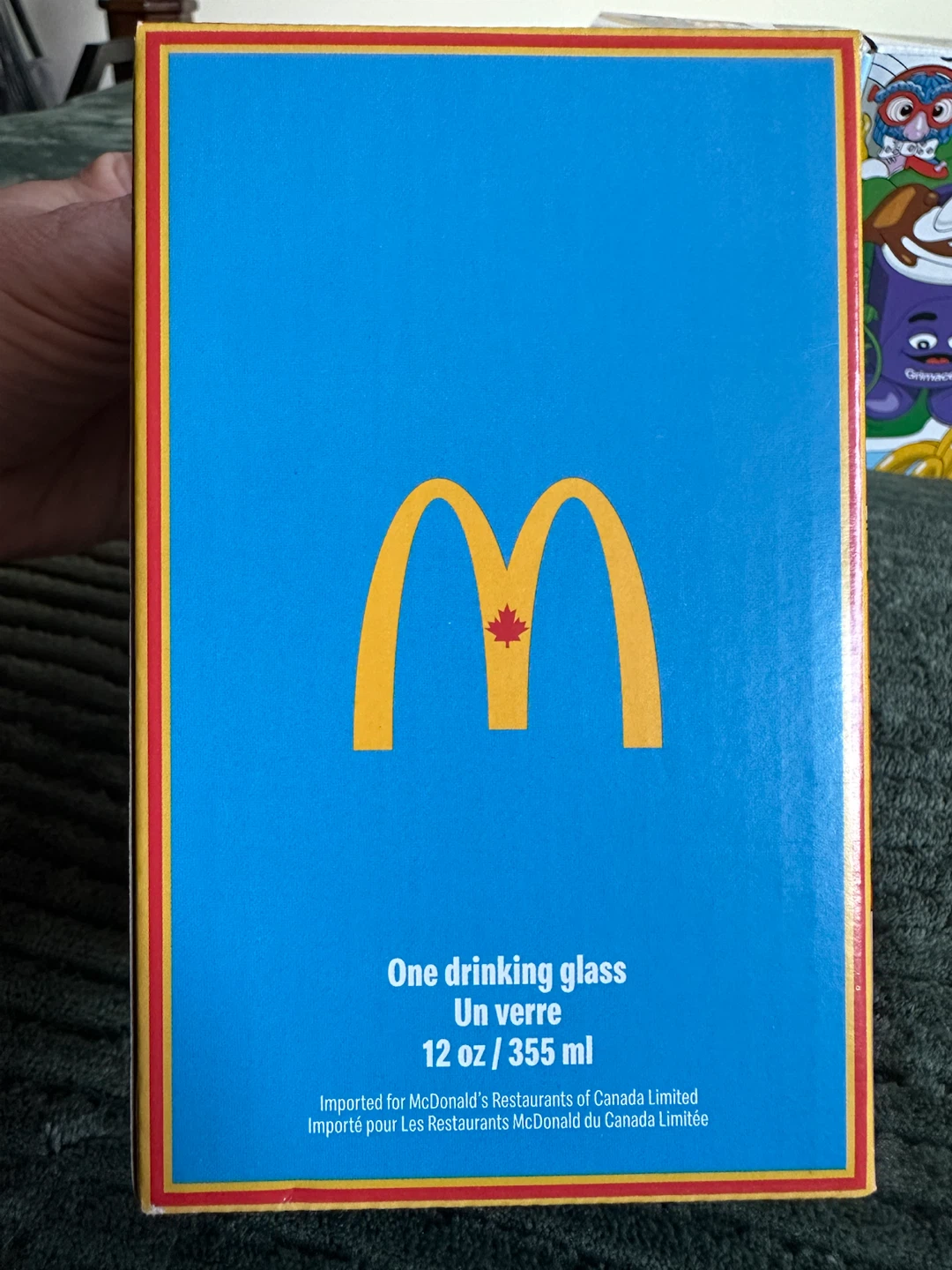 McDonald's Collector's Edition Grimace Drinking Glass - photo 3