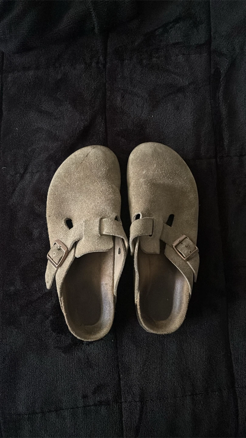 Birkenstock Suede Clogs