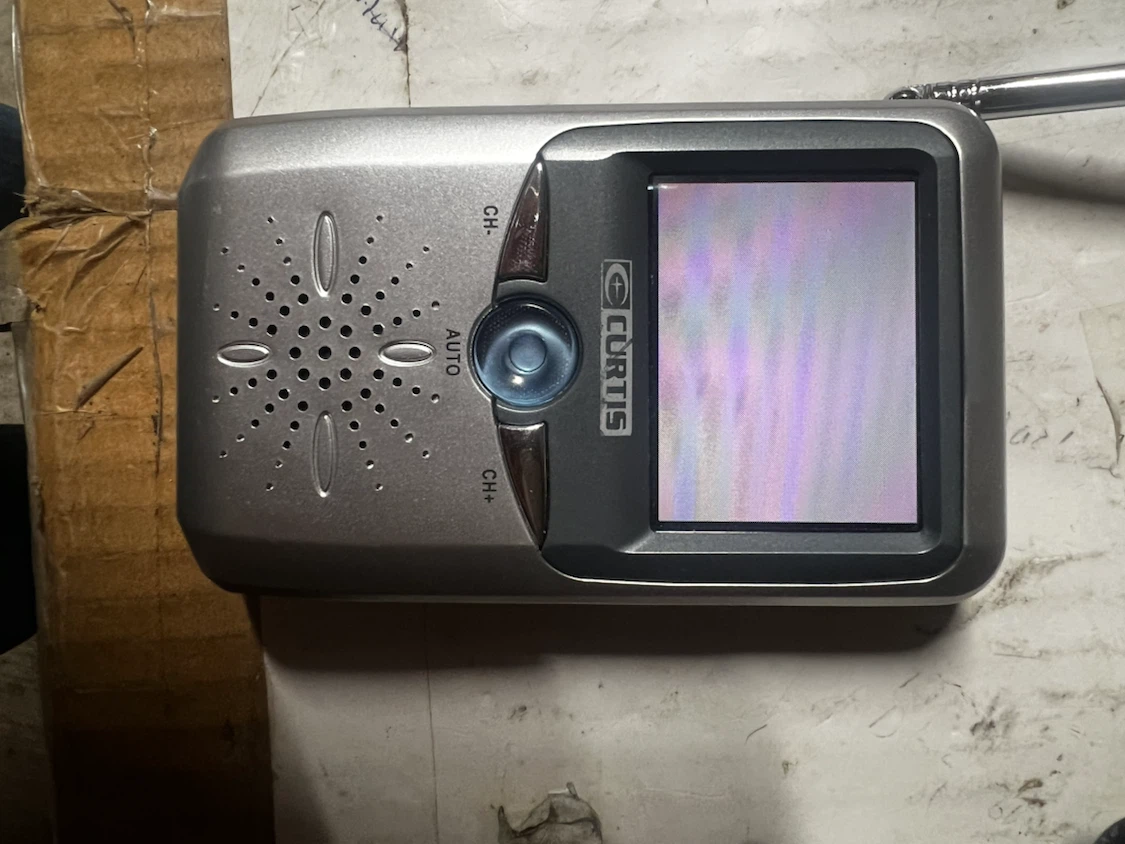 Curtis Portable Mini TV