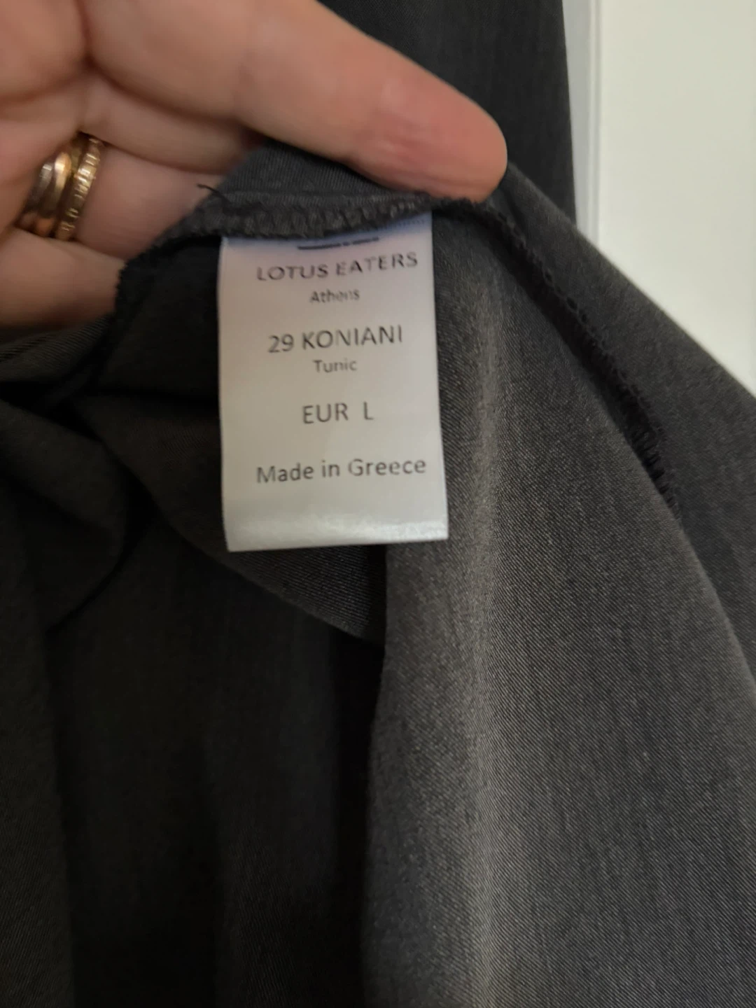 Lotus Eaters 29 Koniani Tunic - Black - photo 2